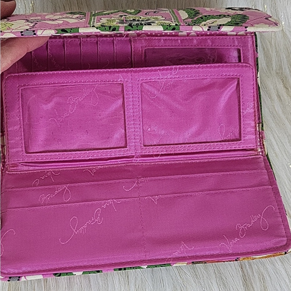 Vera Bradley “Priscilla Pink” Campus Shoulder bag w/Wallet - Picture 12 of 14